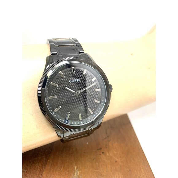 Guess Men's Watch GW0626G3 Quartz Black Dial Stainless Steel 44mm - Picture 12 of 15